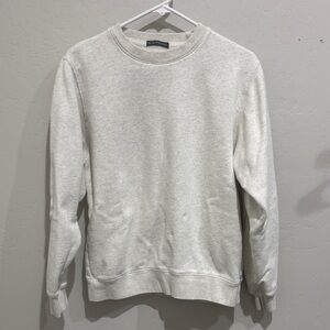 Brandy Melville Cream Crewneck Sweater